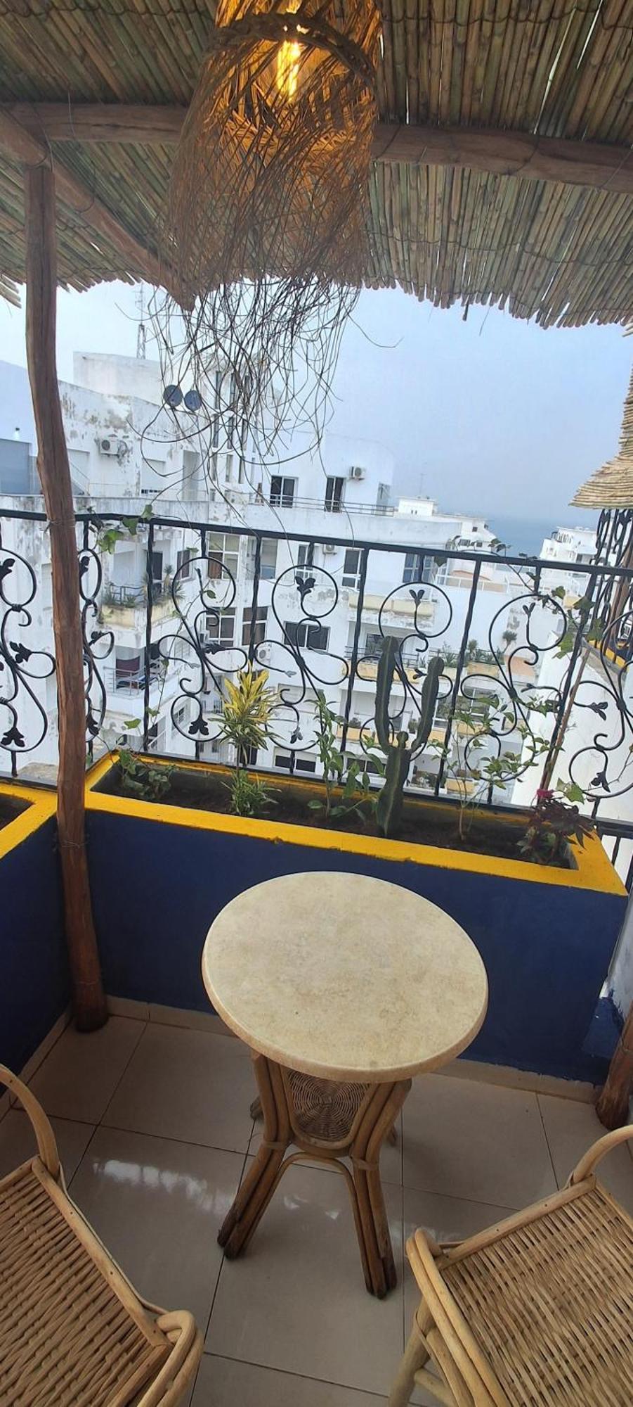 Cozy Flat With Sea View Apartment Tangier Exterior photo